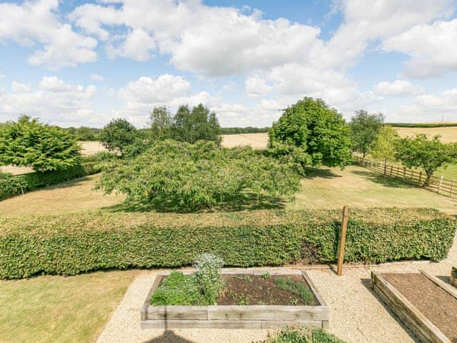 View of garden and fields beyond | The Hemmels, Brinkhill