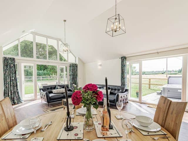 Dining Area | Kings Lodge - Beech Farm Barns, Neatishead