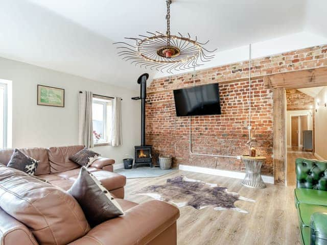 Living room | Cattle Crush Cottage - Brian&rsquo;s Barns, Skerne, near Driffield