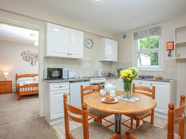 Kitchen/diner | Apartment Five - Broadshade Holiday Apartments, Paignton