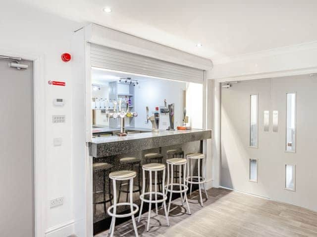 Bar in the living area | Tower Hill Grange - Seats Hill Leisure Ltd, Great Hatfield, near Hornsea