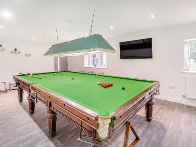 Games room | Tower Hill Grange - Seats Hill Leisure Ltd, Great Hatfield, near Hornsea