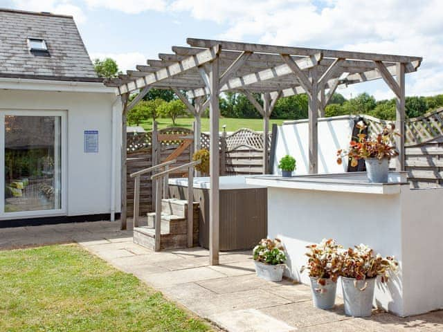 Outdoor area | Sundance - Horselake Farm Cottages, Cheriton Bishop