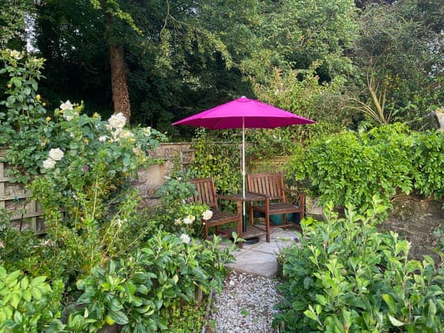 Kitchen garden with seating | Clematis Cottage, Church Brough, nr Kirkby Stephen