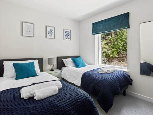 Twin bedroom | Seaglass, Mortehoe, Woolacombe