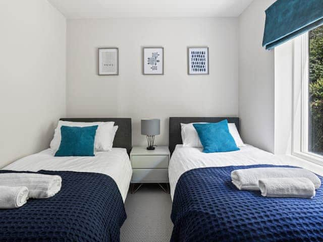 Twin bedroom | Seaglass, Mortehoe, Woolacombe