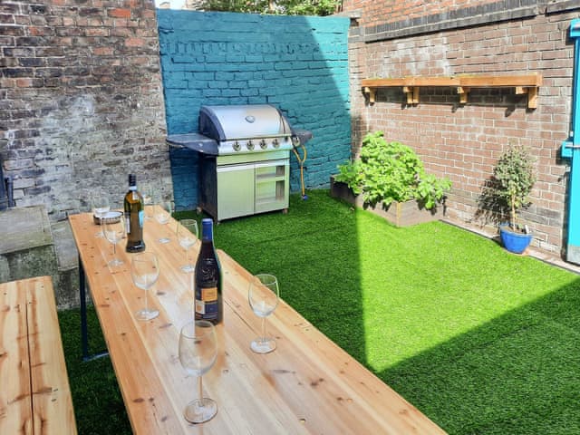 Outdoor area | Anfield Haven, Anfield, near Liverpool