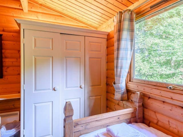 Twin bedroom | Scandinavian Lodge - Wold Lodge Leisure, Kenwick, near Louth