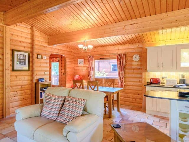 Open plan living space | Wold Lodge Leisure- Cherry Lodge - Wold Lodge Leisure, Kenwick, near Louth