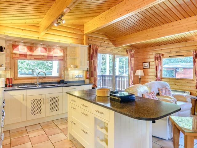 Kitchen area | Wold Lodge Leisure- Cherry Lodge - Wold Lodge Leisure, Kenwick, near Louth