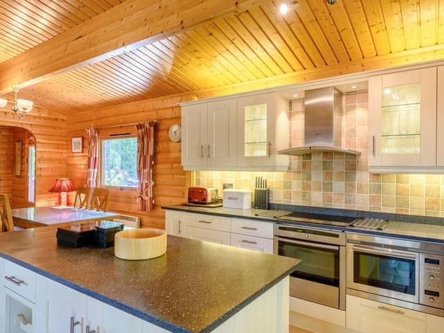 Kitchen area | Wold Lodge Leisure- Cherry Lodge - Wold Lodge Leisure, Kenwick, near Louth