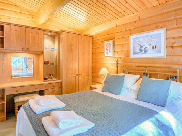 Double bedroom | Wold Lodge Leisure- Cherry Lodge - Wold Lodge Leisure, Kenwick, near Louth