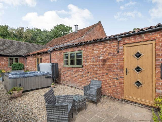 Outdoor area | The Barn - High House Barns, Foulsham, near Reepham