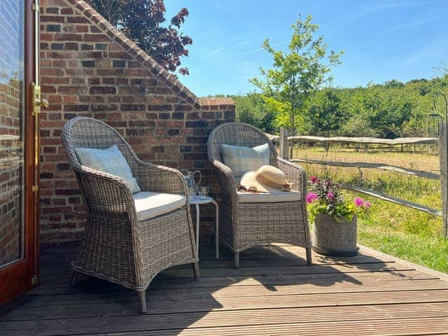 Outdoor area | The Lodge, Goose Green, Pulborough