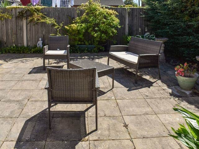 Patio | Squires Bungalow, Gunton St. Peter, near Lowestoft