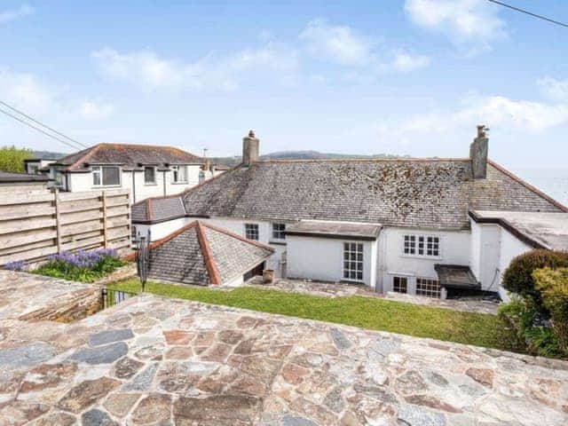 Back Garden from Top Terrace | Tavern House, St Mawes
