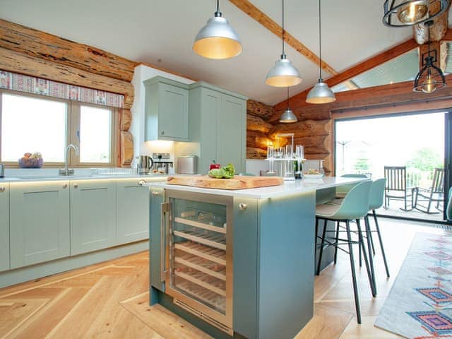 Kitchen area | Frankaborough Lodge - Frankaborough, Lifton