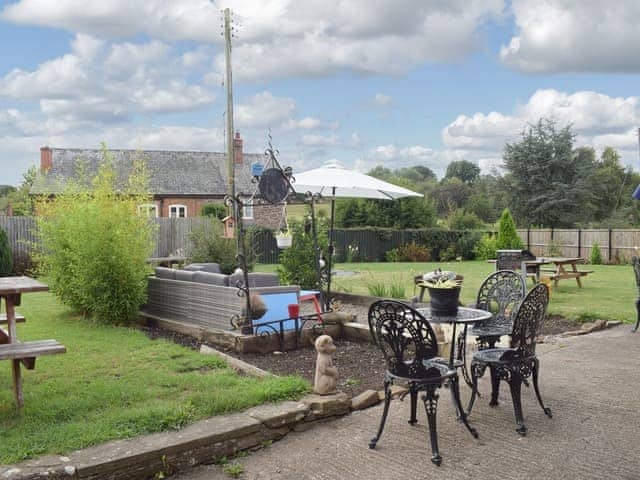 Outdoor area | Lamb Inn, Leominster