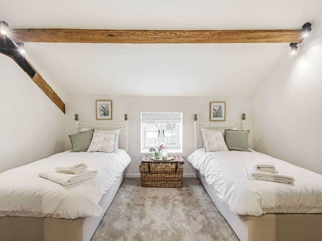 Twin bedroom | Drift House, Edge, near Malpas