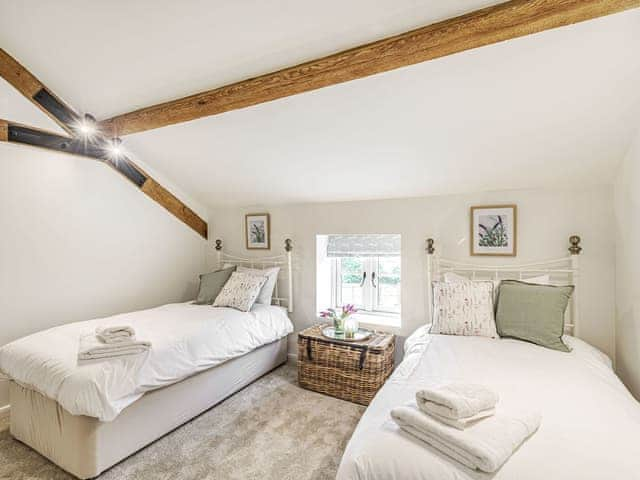 Twin bedroom | Drift House, Edge, near Malpas