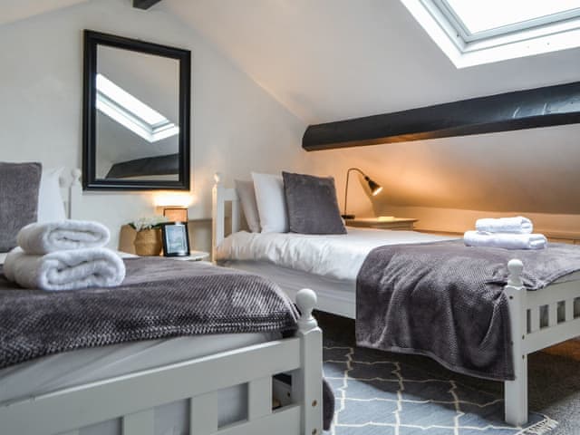 Twin bedroom | Roses Cottage, Santon, near Holmrook