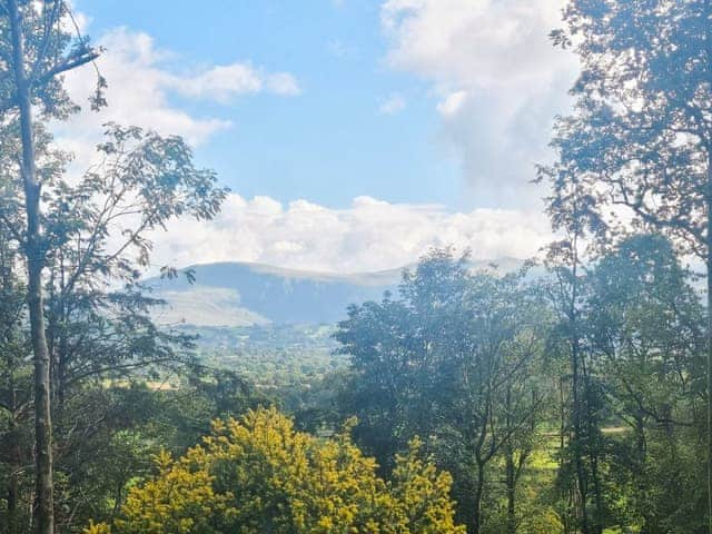 View of beginning of Helvellyn range to south of Keswick from the property | Harriet&rsquo;s Hideaway, Thornthwaite, near Keswick