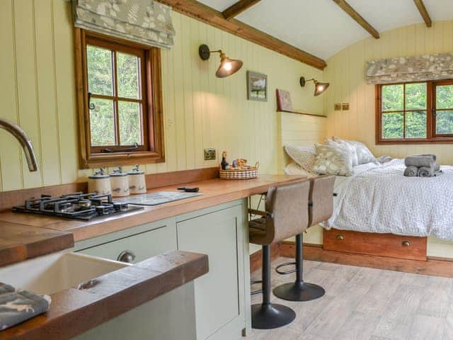 Interior | Mayflower - Martindale Shepherds Huts, Pocklington