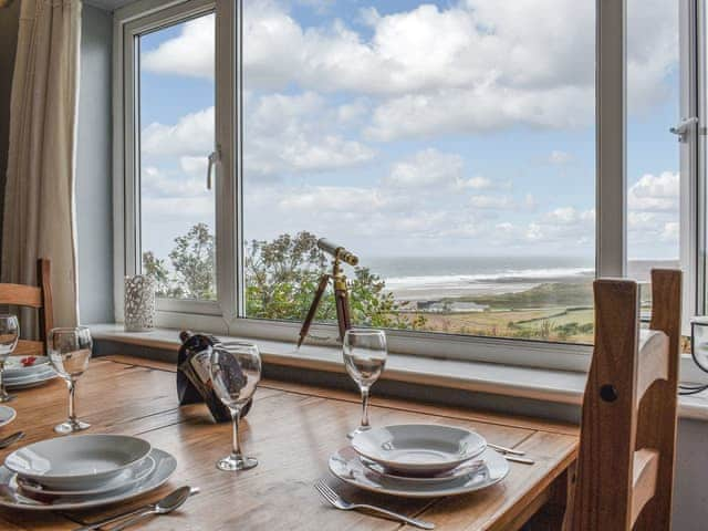 Dining Area | Beach View, Widemouth Bay