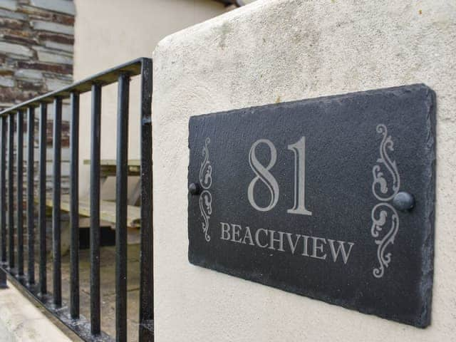 Outdoor area | Beach View, Widemouth Bay