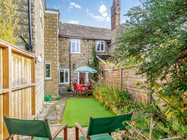 Outdoor area | Barbers Bolthole, Masham