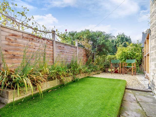 Outdoor area | Barbers Bolthole, Masham