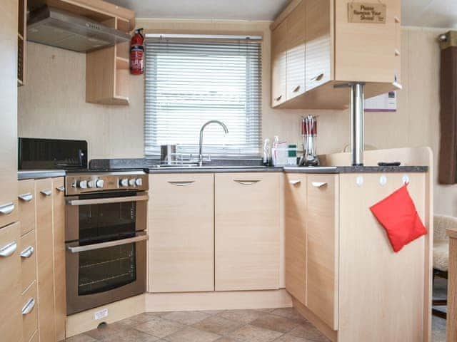 Kitchen area | Forest Views Caravan Park- Ruan&rsquo;s Roost - Forest Views Caravan Park, Moota, near Cockermouth