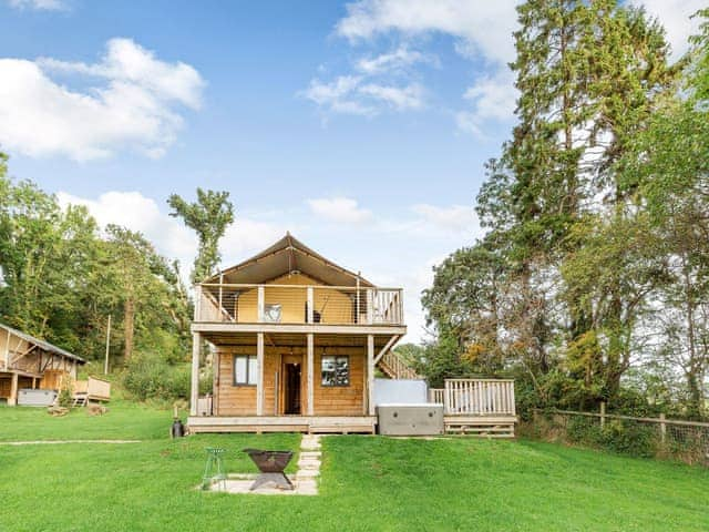 Exterior | Breidden Lodge - Sweeney Farm Glamping, Sweeney, near Oswestry