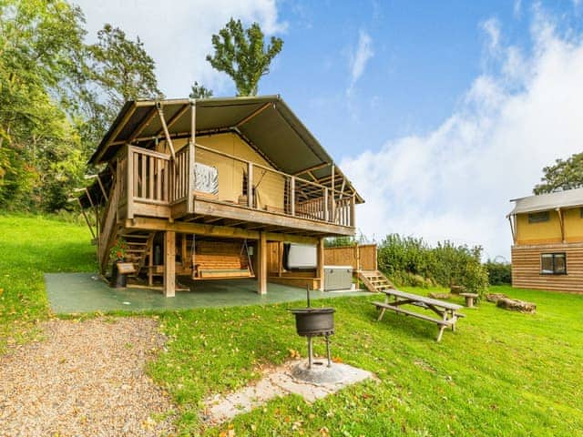 Exterior | Mountain Lodge - Sweeney Farm Glamping, Sweeney, near Oswestry