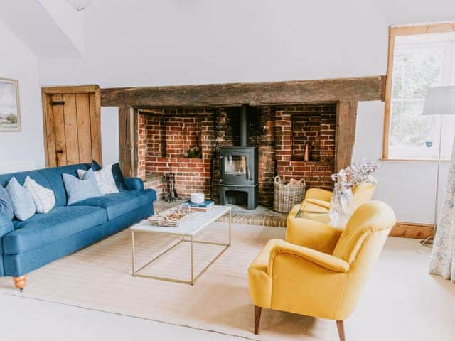 Living room | The Farmhouse at Polehanger, Shefford