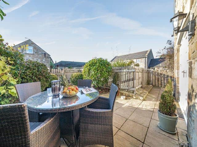 Outdoor area | Cobblestone Cottage, Seahouses