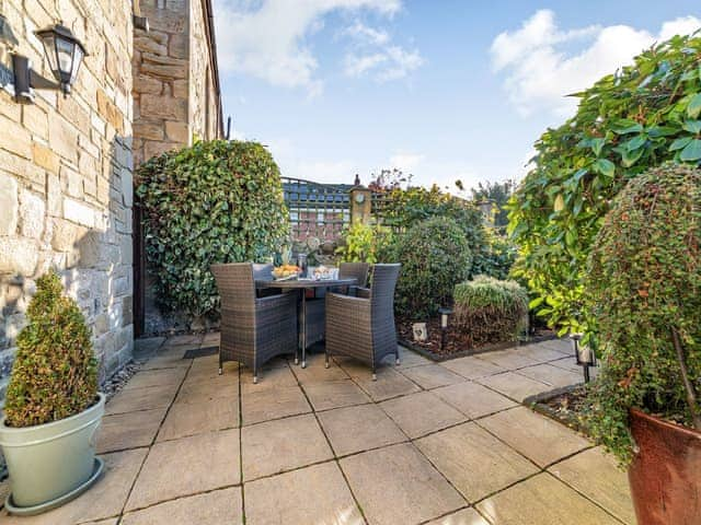 Outdoor area | Cobblestone Cottage, Seahouses