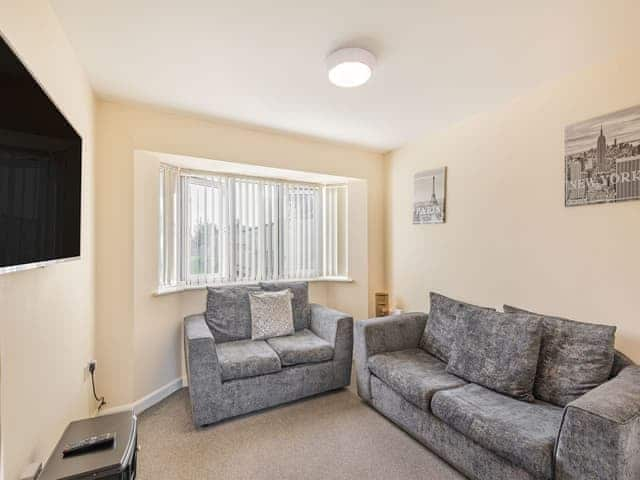 Living room | Rainbow Bungalow 1 - Kings Caravan Park, Chapel St Leonards