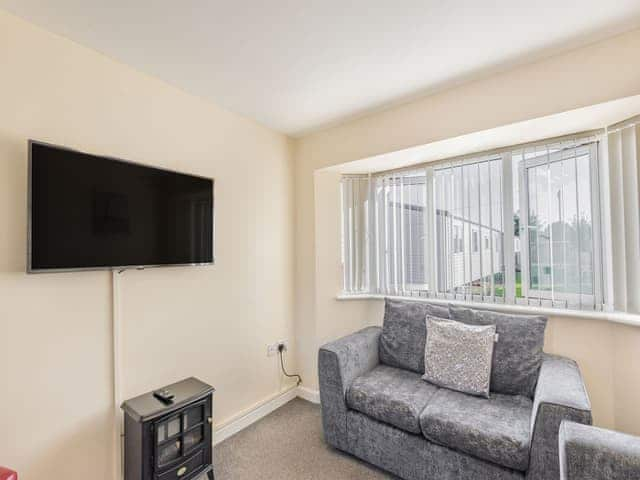 Living room | Rainbow Bungalow 1 - Kings Caravan Park, Chapel St Leonards