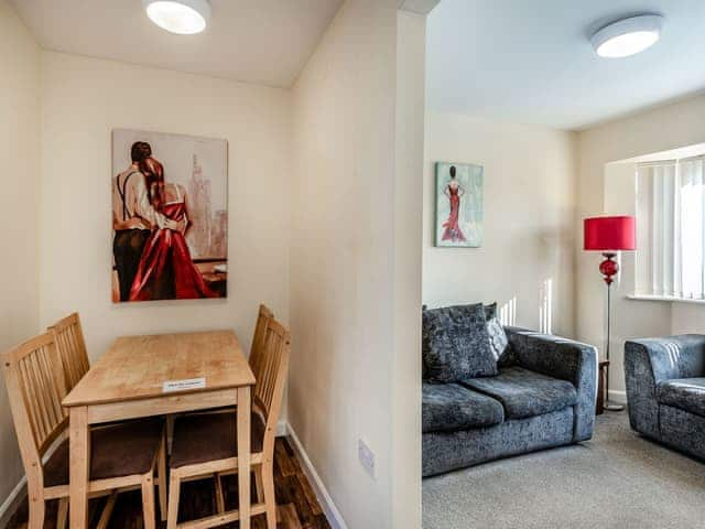 Dining Area | Rainbow Bungalow 2 - Kings Caravan Park, Chapel St Leonards