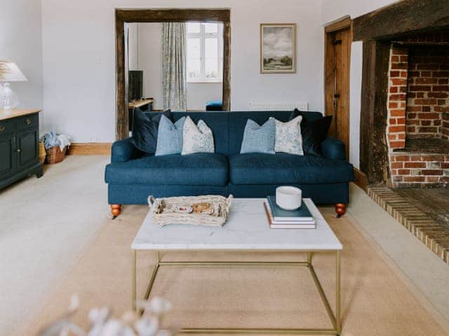 Living room | The Farmhouse at Polehanger, Shefford