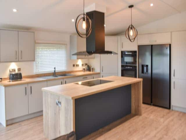 Kitchen area | The Oaks - Oaklands Country Park, Great Strickland