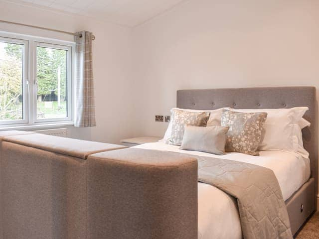 Double bedroom | The Oaks - Oaklands Country Park, Great Strickland