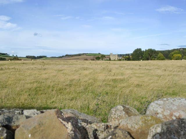 View from garden | Pantiles Cottage, Belford