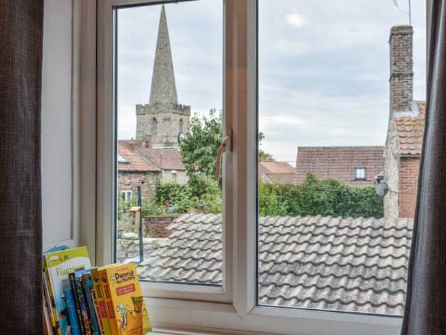 View from bedroom | The Swiss Cottage, Pickering