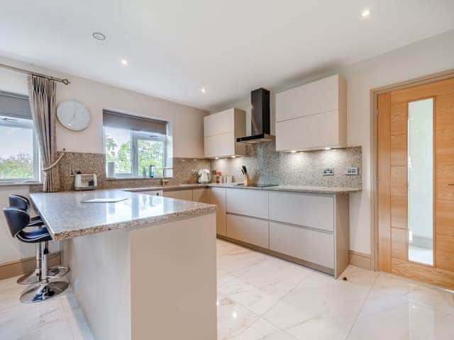 Kitchen area | Lux Cottage - Shreyas Cottages, Clayton Le Dale