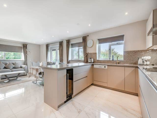 Kitchen area | Lux Cottage - Shreyas Cottages, Clayton Le Dale