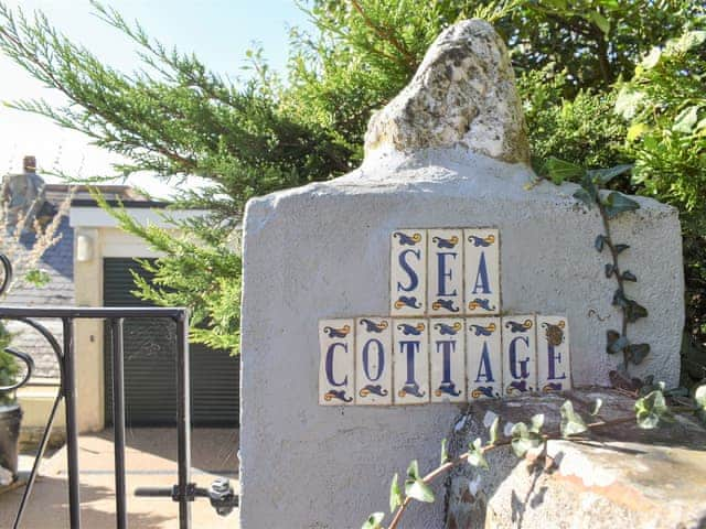 Outdoor area | Sea Cottage, Down Thomas near Plymouth