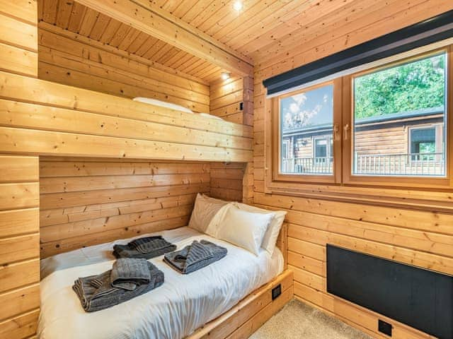 Bunk bedroom | iLodges- iLodge Ultra - iLodges, Kenwick Park, near Louth