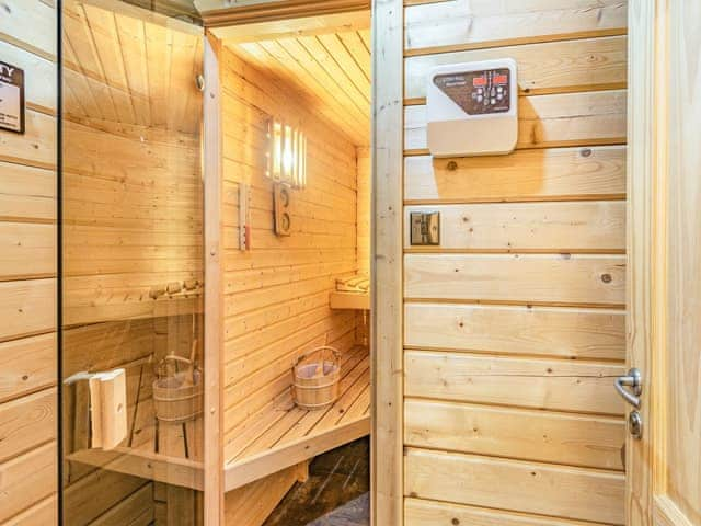 Sauna | iLodges- iLodge Ultra - iLodges, Kenwick Park, near Louth